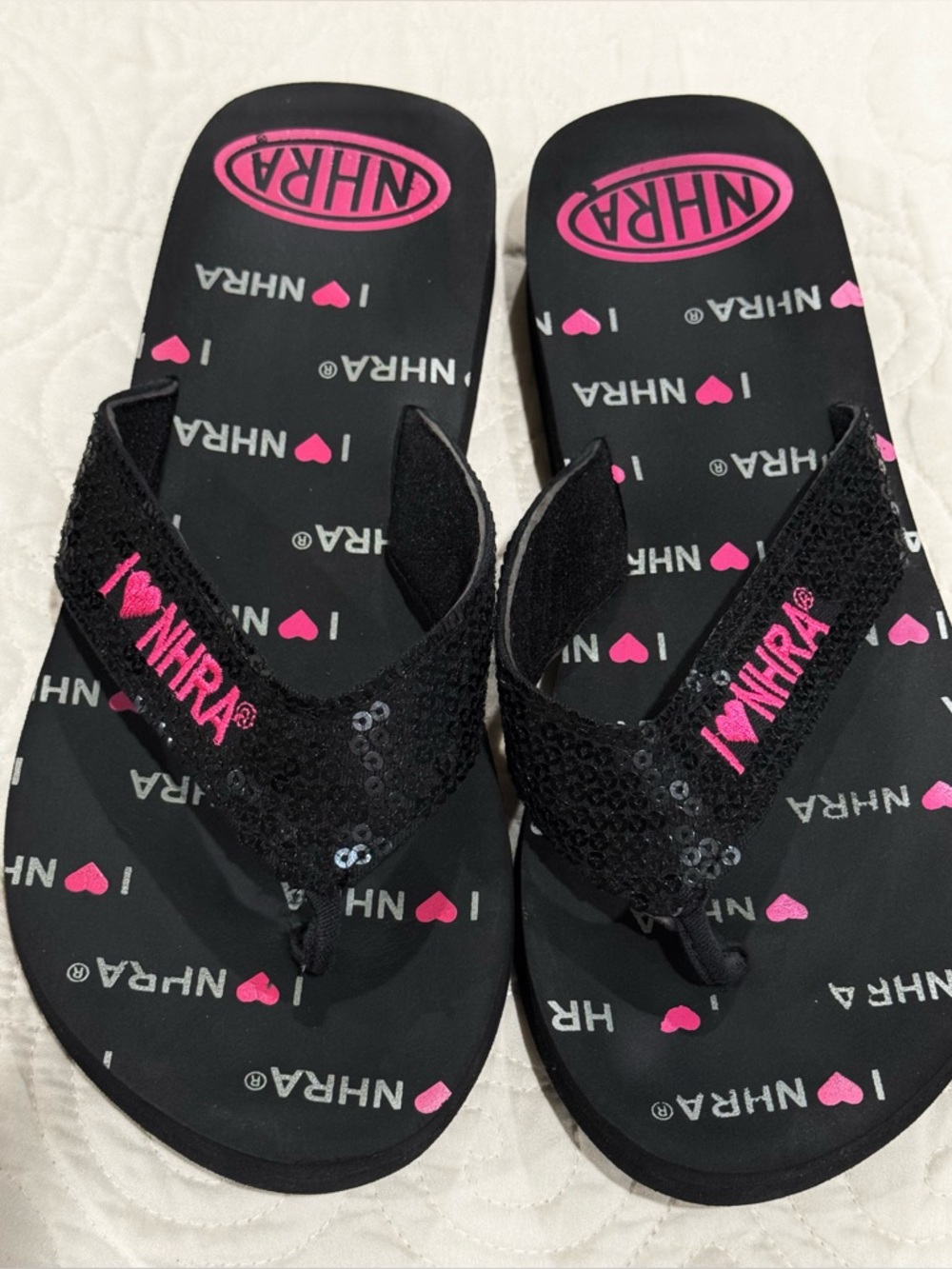 Women’s NHRA Drag Racing Flip Flops